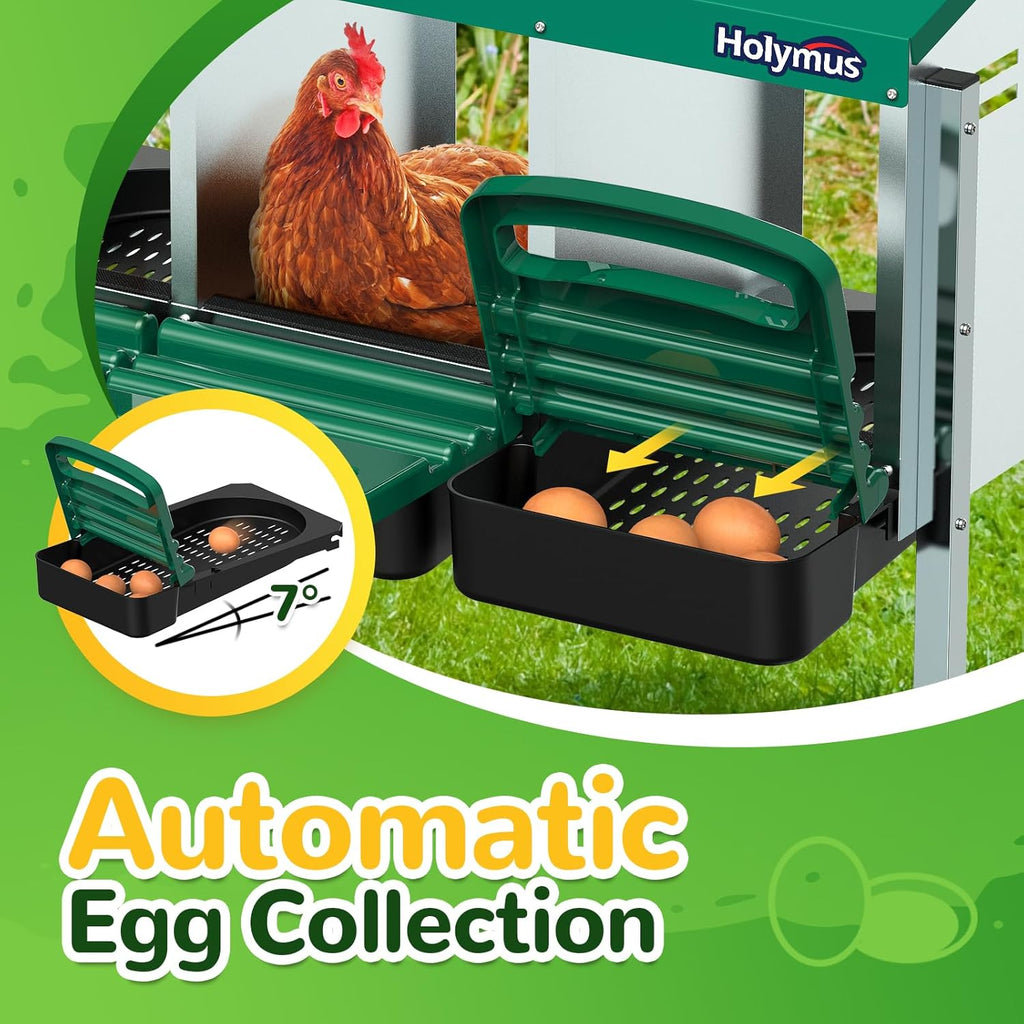 3 Holes Chicken Nesting Box with Metal Legs X13676