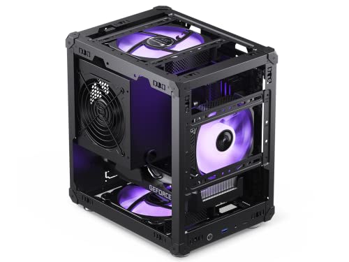 Black Mini MATX Mesh Case P191292