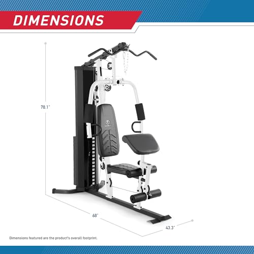 150lb Stack Home Gym with Pulley I236