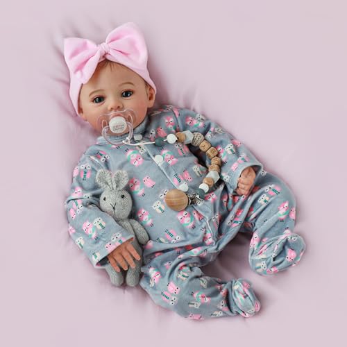 18 Inch Realistic Reborn Baby Doll with Soft Weighted Body U40521