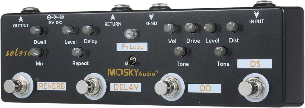 5-in-1 Multi Effect Guitar Pedal Q93622