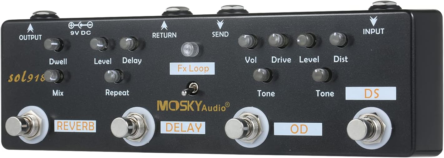 5-in-1 Multi Effect Guitar Pedal Q93622