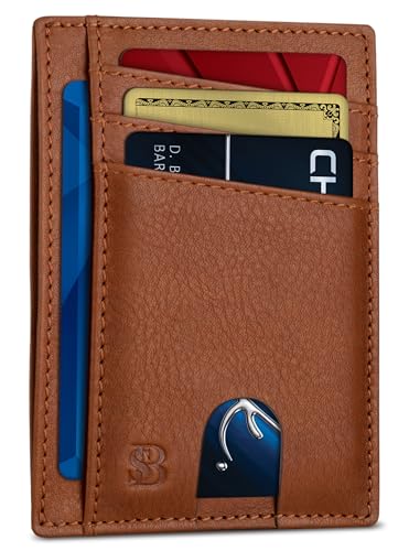 RFID Blocking Slim Minimalist Front Pocket Wallet A482