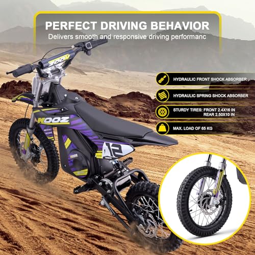 Purple Electric Dirt Bike T268639