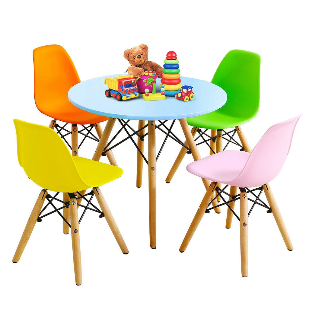 5 Piece Kids Set with 4 Armless Chairs S2565
