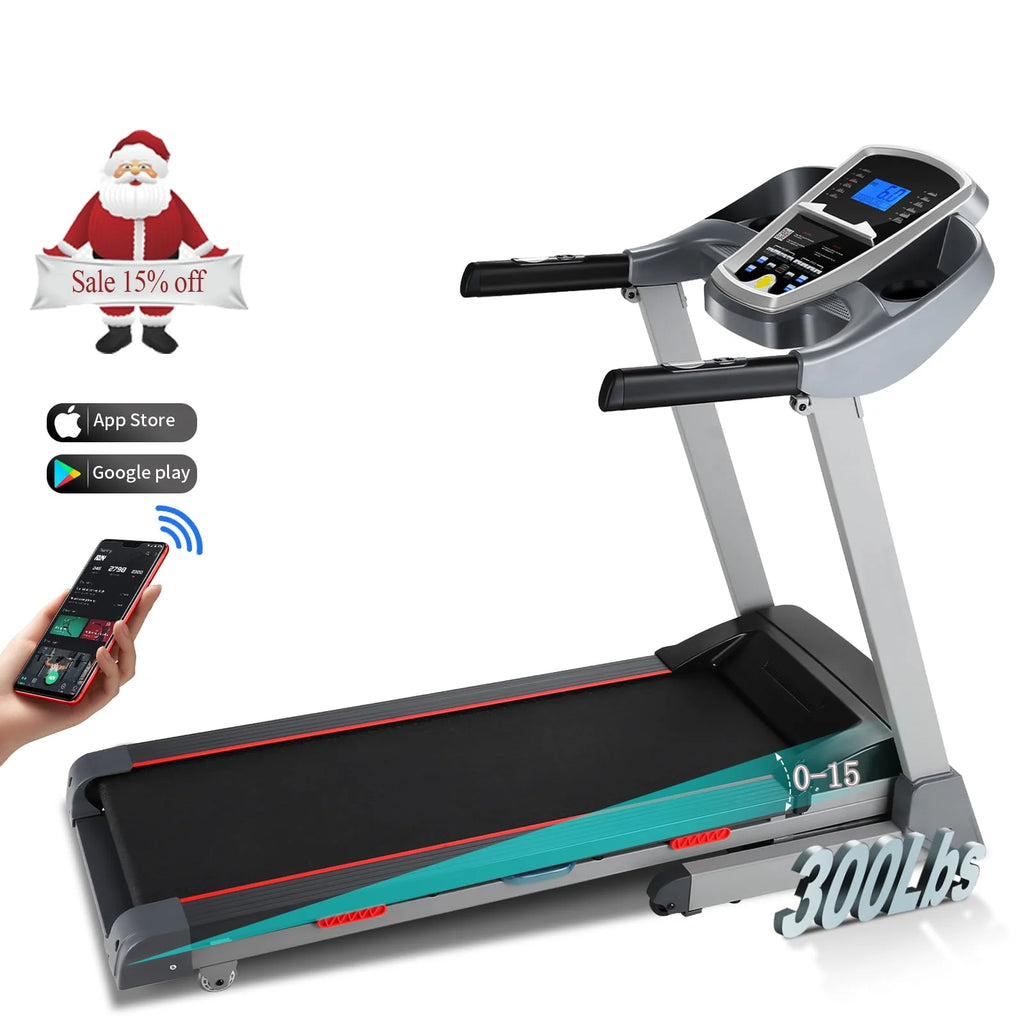 3.25HP Electric Treadmill with 15-Level Auto Incline Q2998