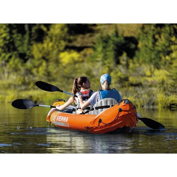 2-Person Inflatable Fishing Kayak with Oars and Hand Pump N338958