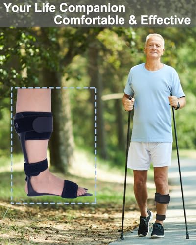 Medical Ankle Foot Orthosis Support Brace (Right, Medium) L23670