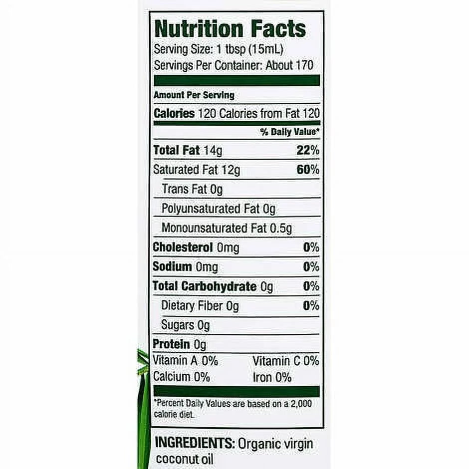 Organic Coconut Oil, 84 fl. oz. W505622