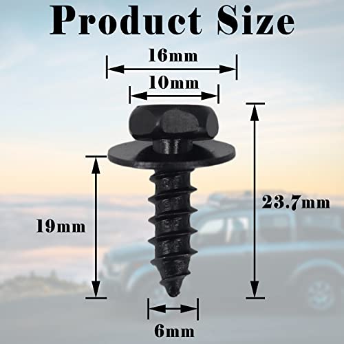 Front Fender Liner Bolts Bumper Cover Splash Shield Mud Guard Screws S463113