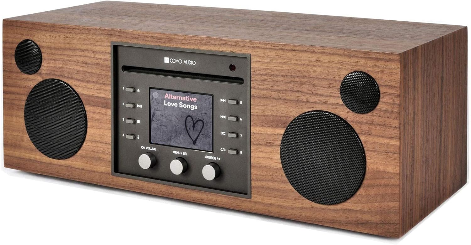 Wireless Music System with CD Player, Internet Radio, Bluetooth T5002