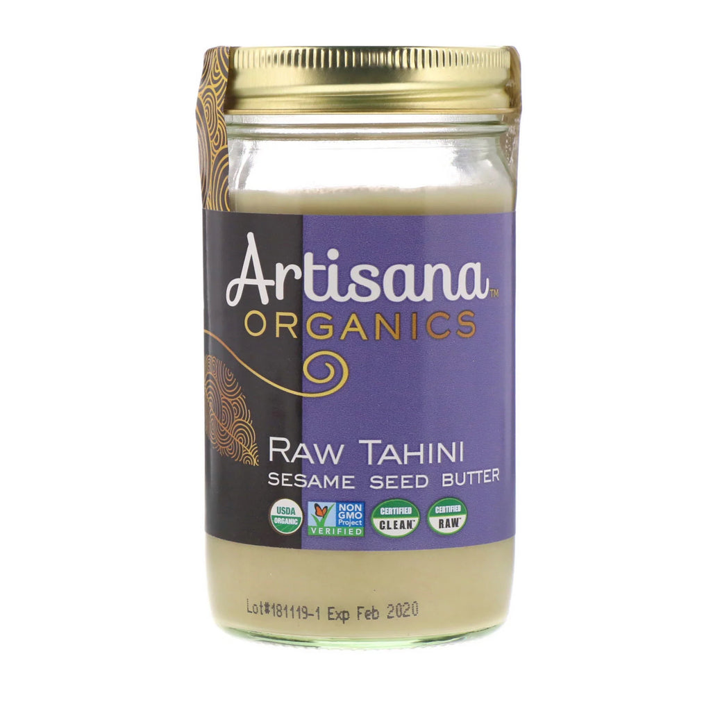 14 oz Pack of 4 Organic Raw Tahini Sesame Seed Butter U312