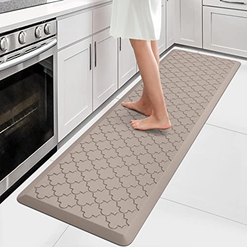 Grey Anti Fatigue Kitchen Mat 17.3"x39" E831