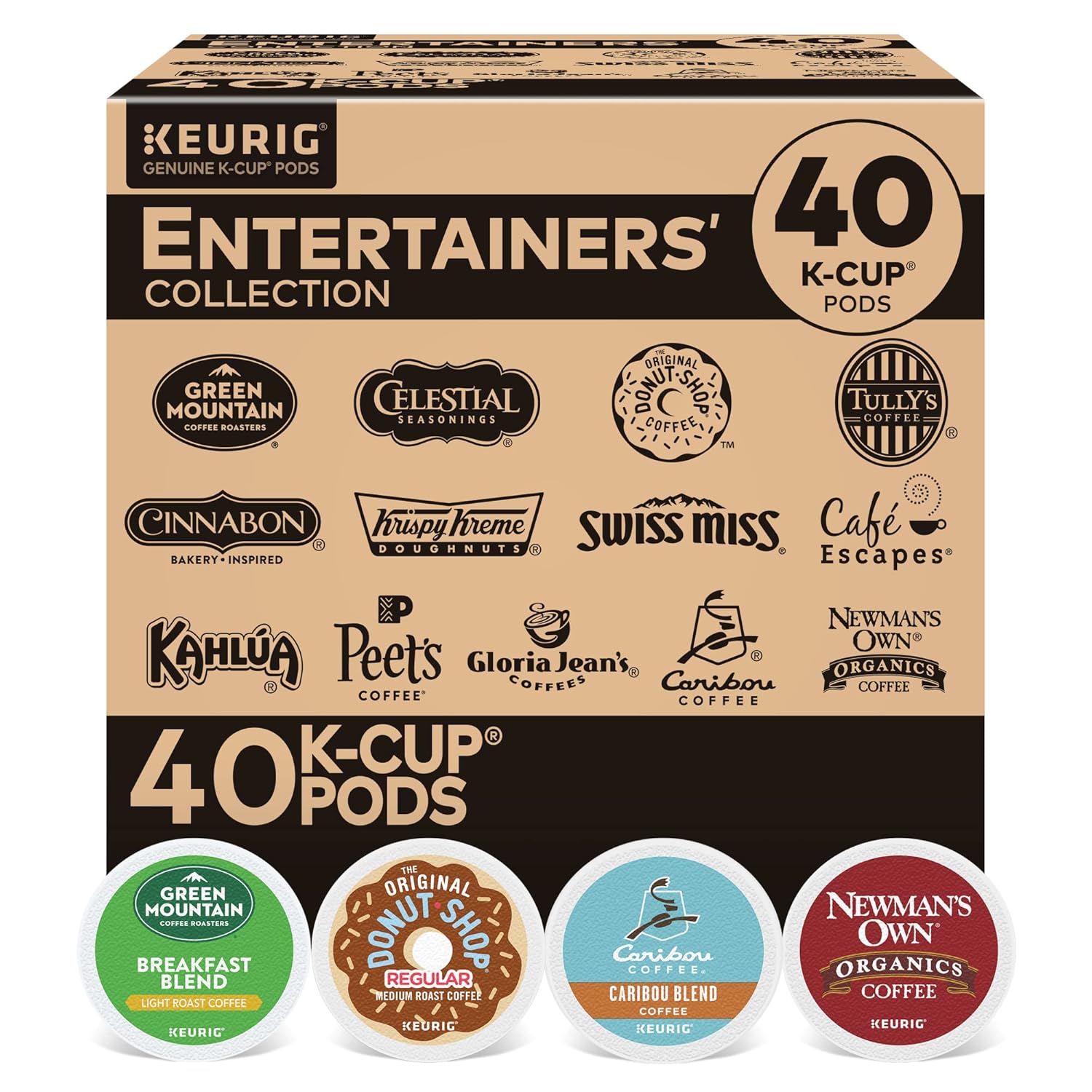 40 Count Single-Serve K-Cup Pods G311