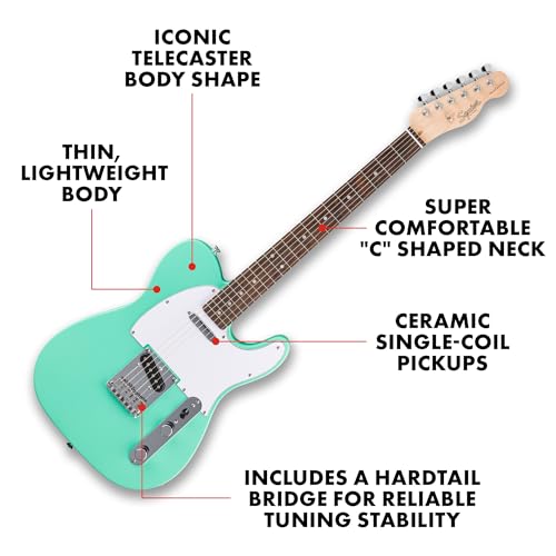 Sea Foam Green Telecaster Electric Guitar W329