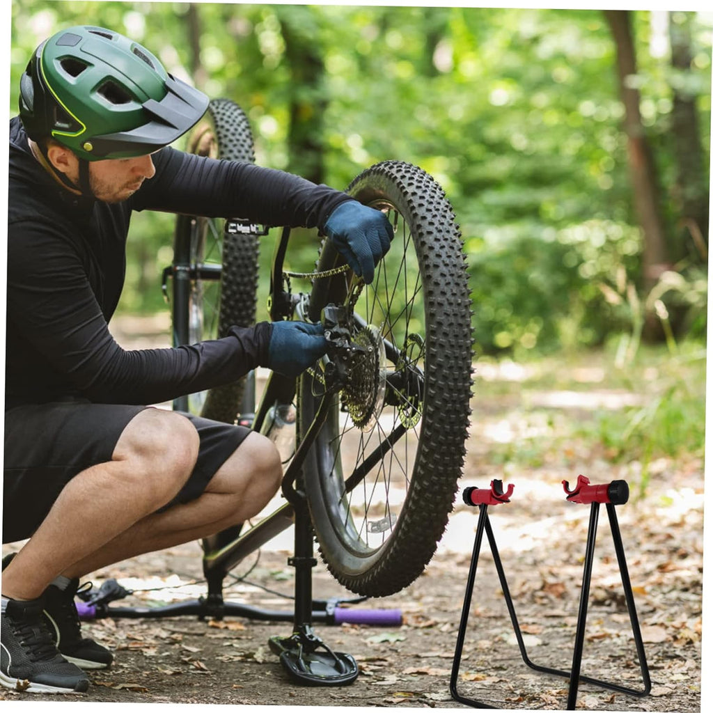 Triangular Vertical Parking Car Stands Bike Kickstand Repair Stand D3024