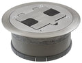 Aluminum Floor Box Cover with 15A 125V Outlet L582846