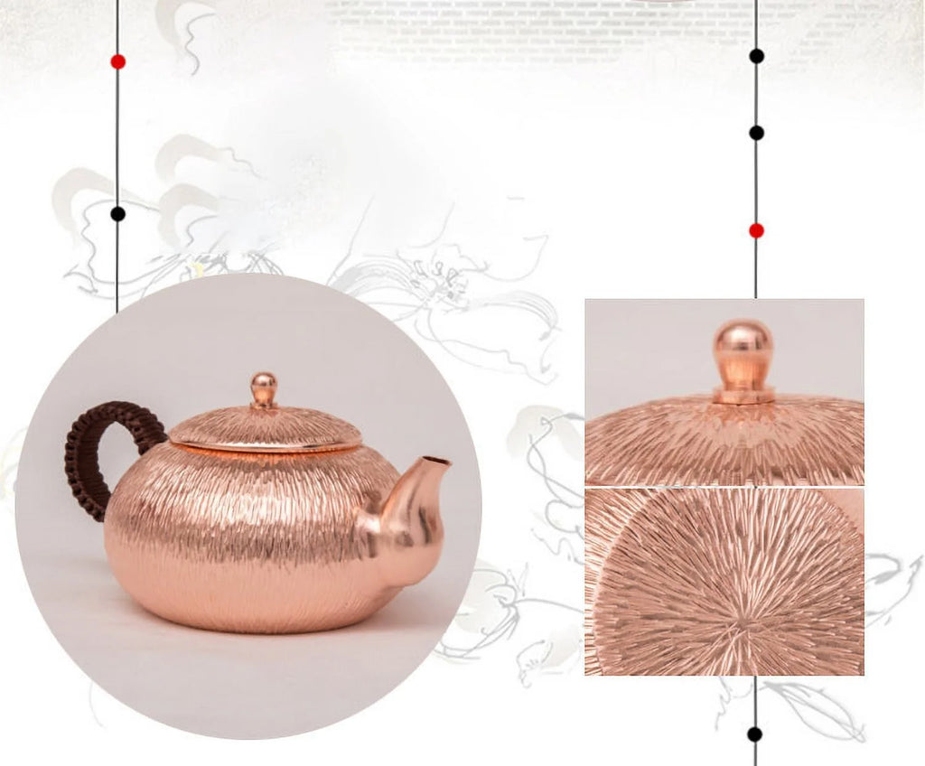 Solid Copper Kettle, 650ml E198