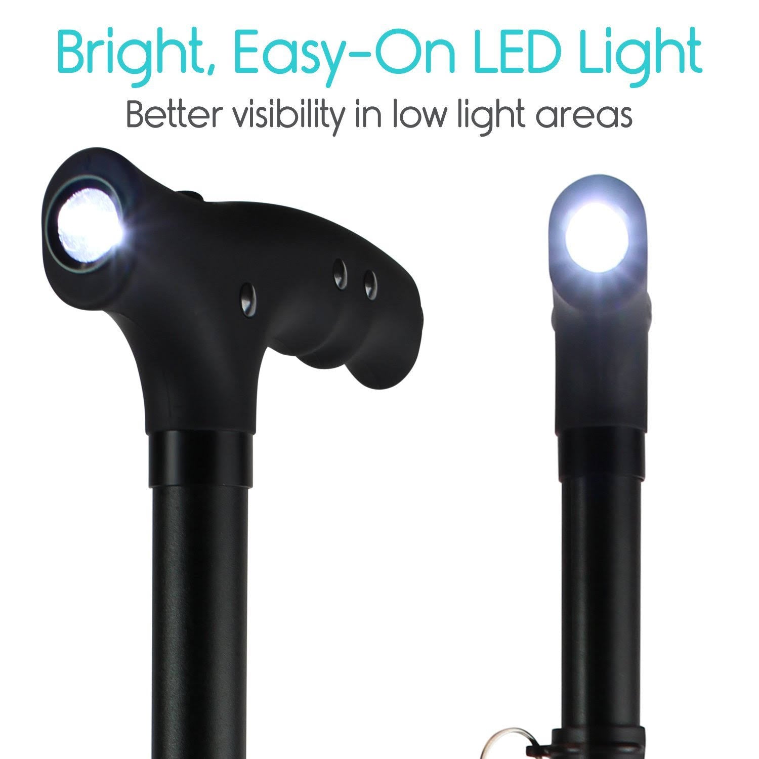 Adjustable LED Folding Cane I95301