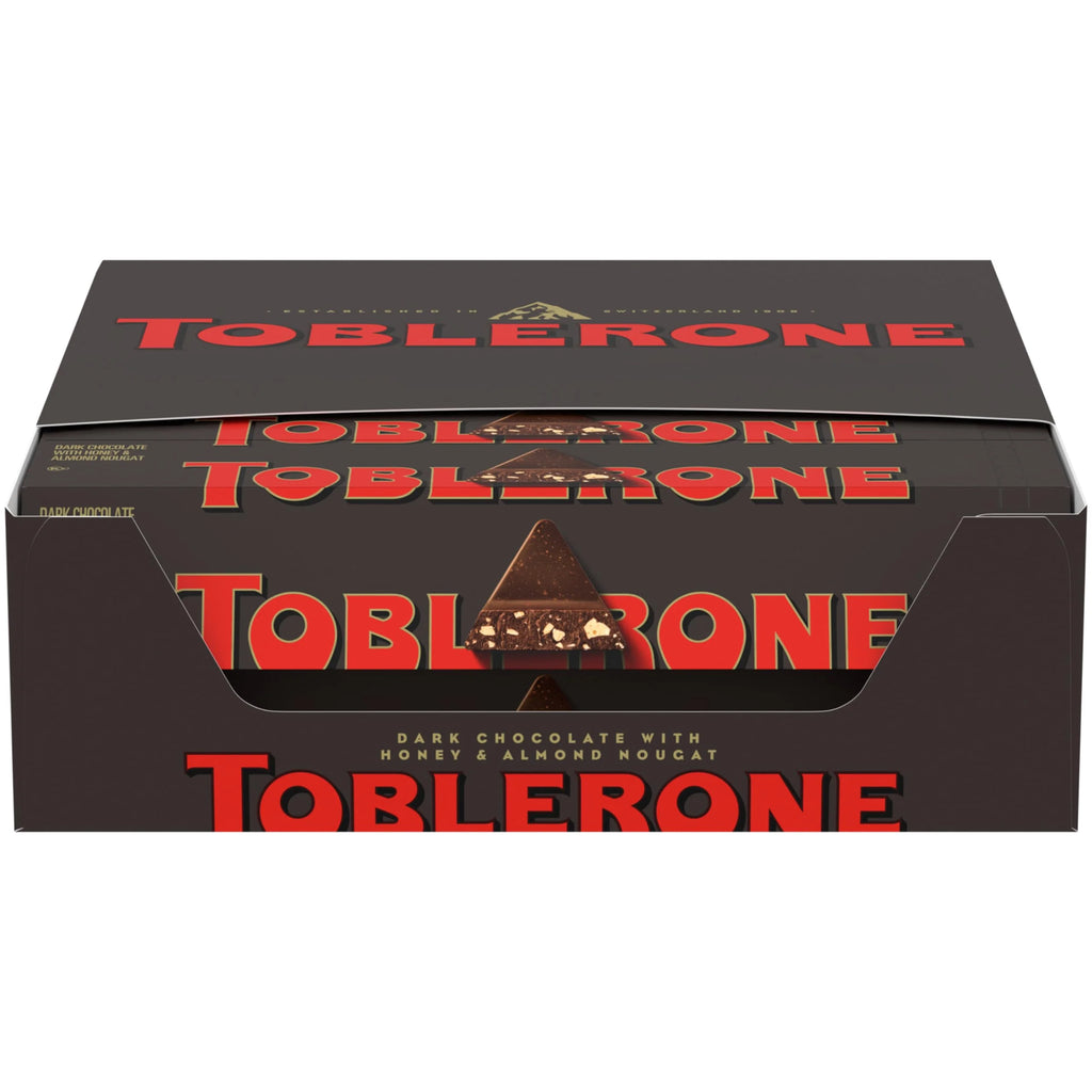Dark Chocolate Bar With Honey And Almond Nougat, 20 - 3.52 Oz Bars T539