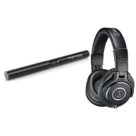 Shotgun Microphone with Pro Monitor Headphones T555680