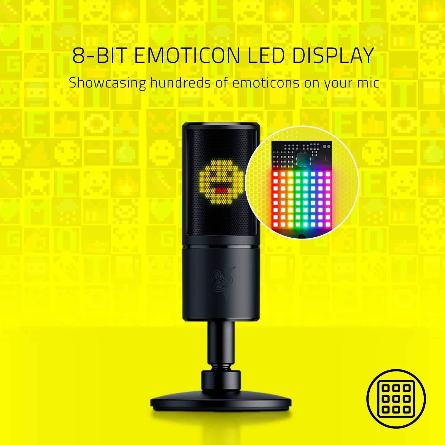 Streaming Microphone with LED Display U6451