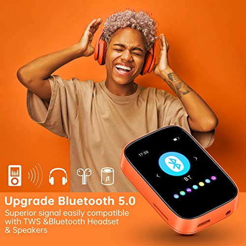32GB Bluetooth Clip-on Mp3 Player Black K2037