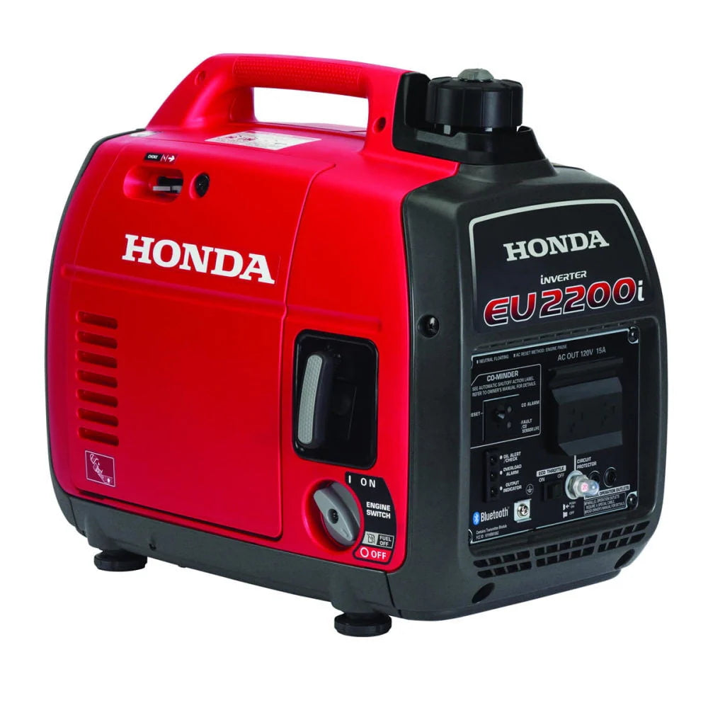 2200-Watt Gasoline Powered Inverter Generator with Remote Stop R163