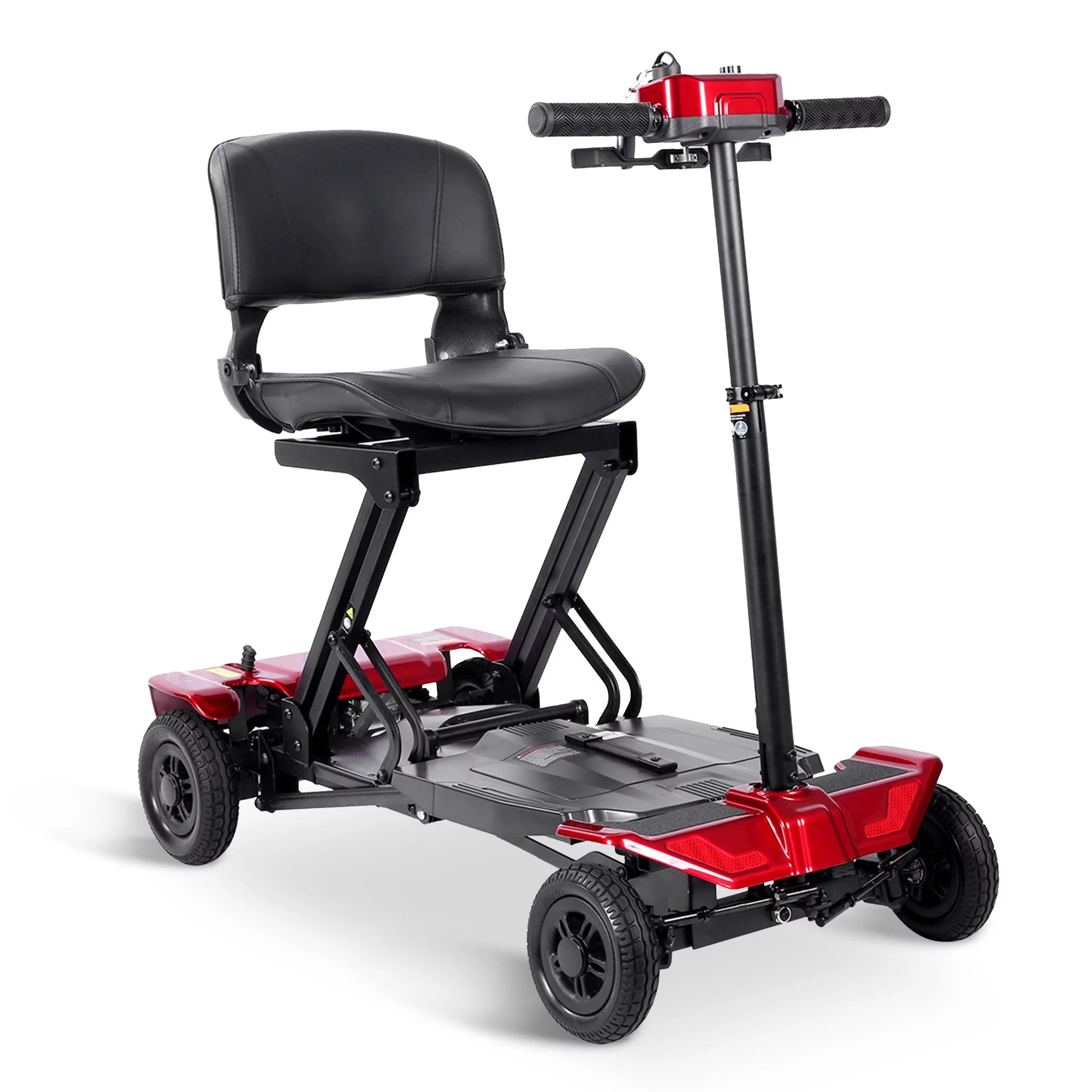 Red Automatic Foldable Mobility Scooter N3957