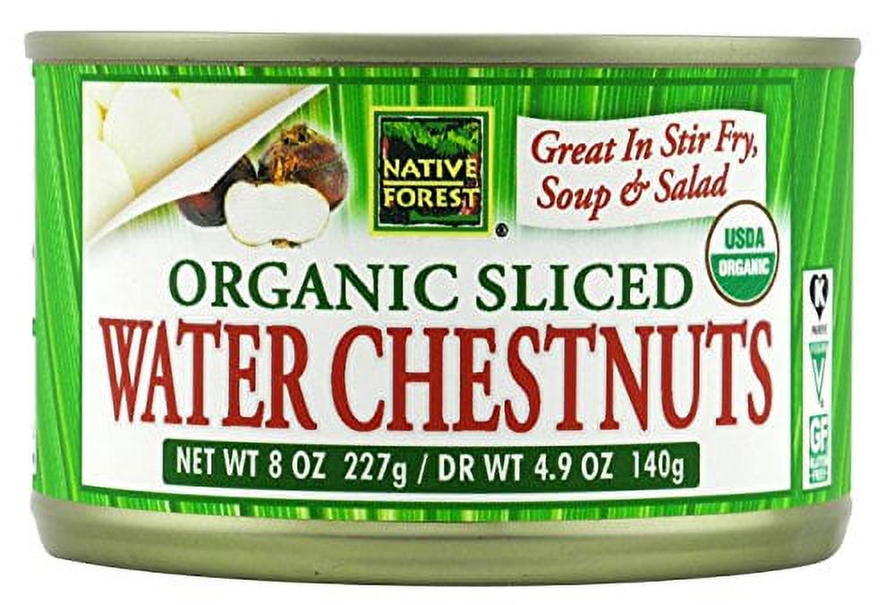 Organic Sliced Water Chestnuts - 6 x 8 oz Y679