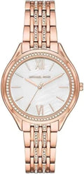 Rose Gold-Tone Alloy Three-Hand Watch T9370