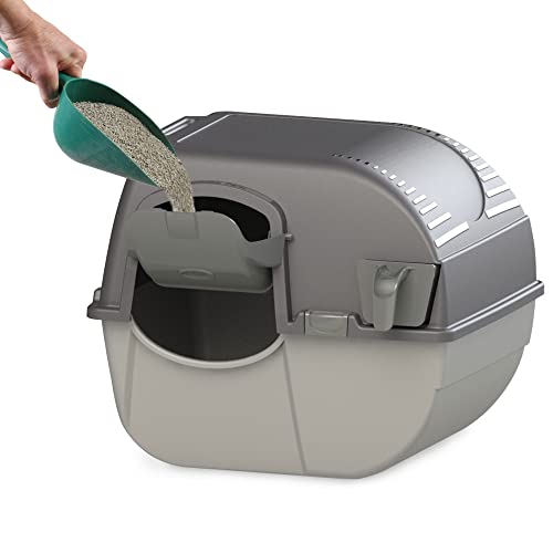 Gray Self Cleaning Litter Box A94602