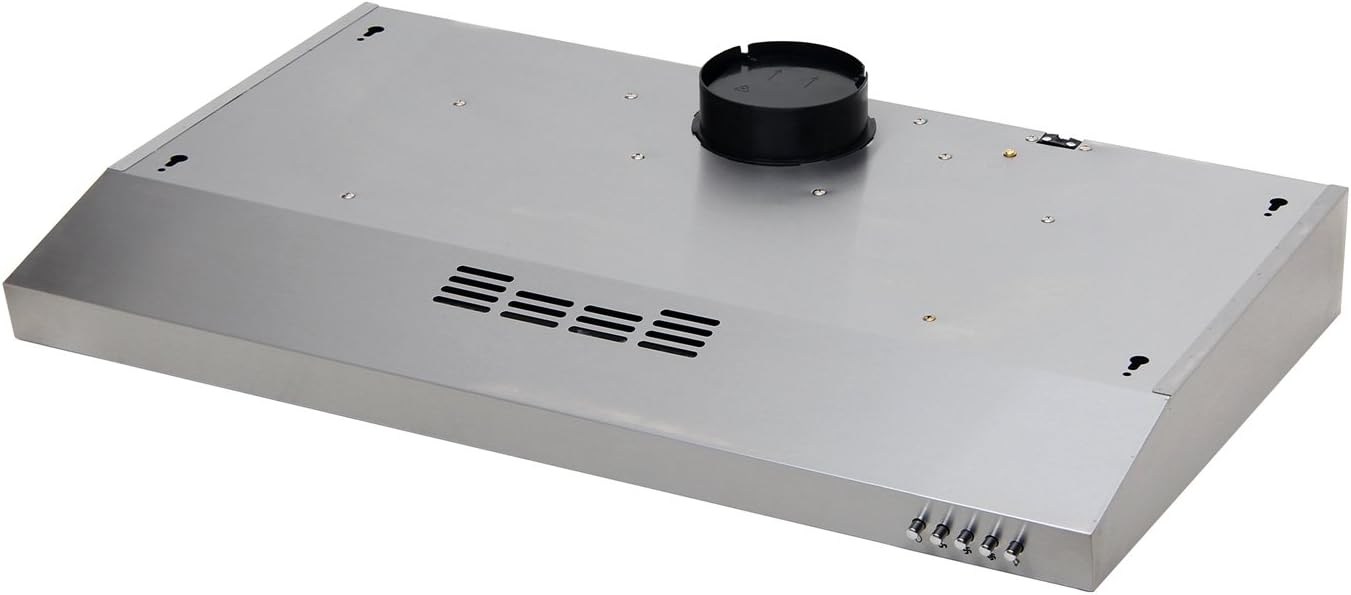 30 Inch Stainless Steel Under Cabinet Range Hood with 3 Speed Exhaust Fan F999753