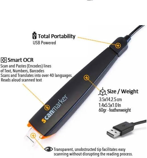 Digital Highlighter OCR Pen Scanner USB Version U3170