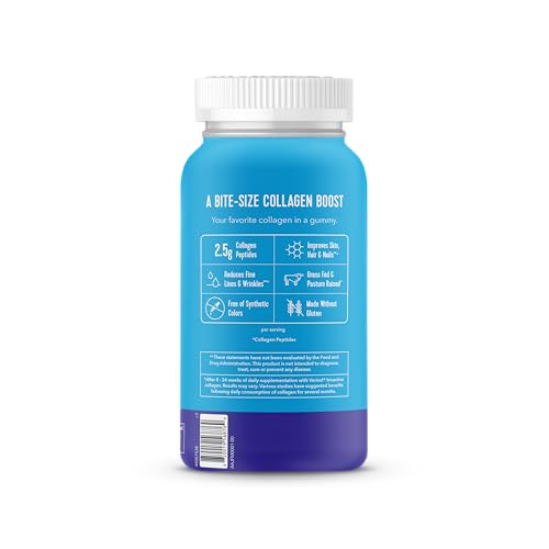 Grape Flavor Collagen Gummies, 120 ct, Pack of 2 Z6466