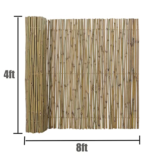 Natural Bamboo Screen Fence Rolls E900