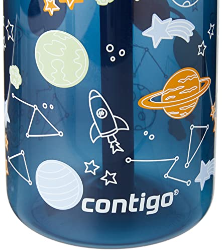 BPA-Free Stainless Steel Kids Water Bottle with Straw S836659