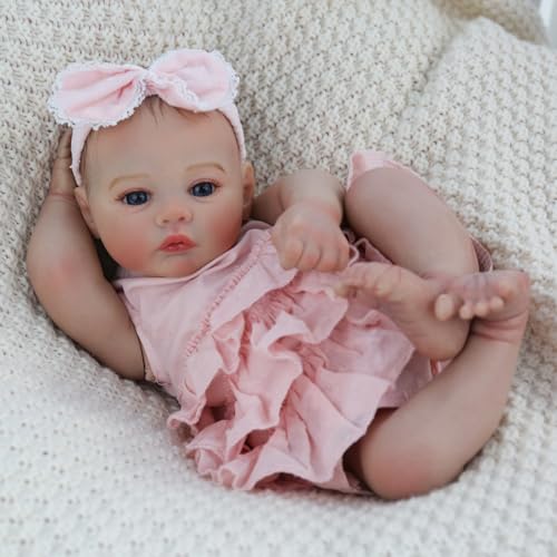 18 Inch Realistic Reborn Baby Doll with Soft Weighted Body U40521