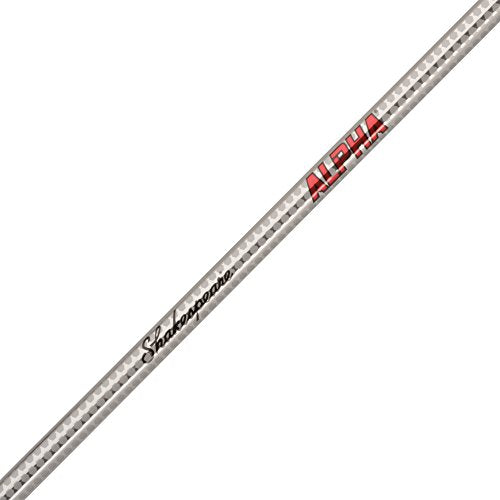 Medium 6' Low Profile Fishing Rod and Bait Cast Reel Combo (2 Piece), Black, White O3702