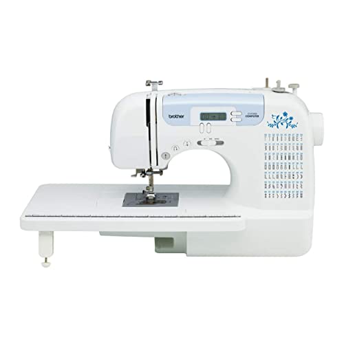 Computerized Sewing and Quilting Machine, 70 Built-in Stitches, LCD Display, White K36436