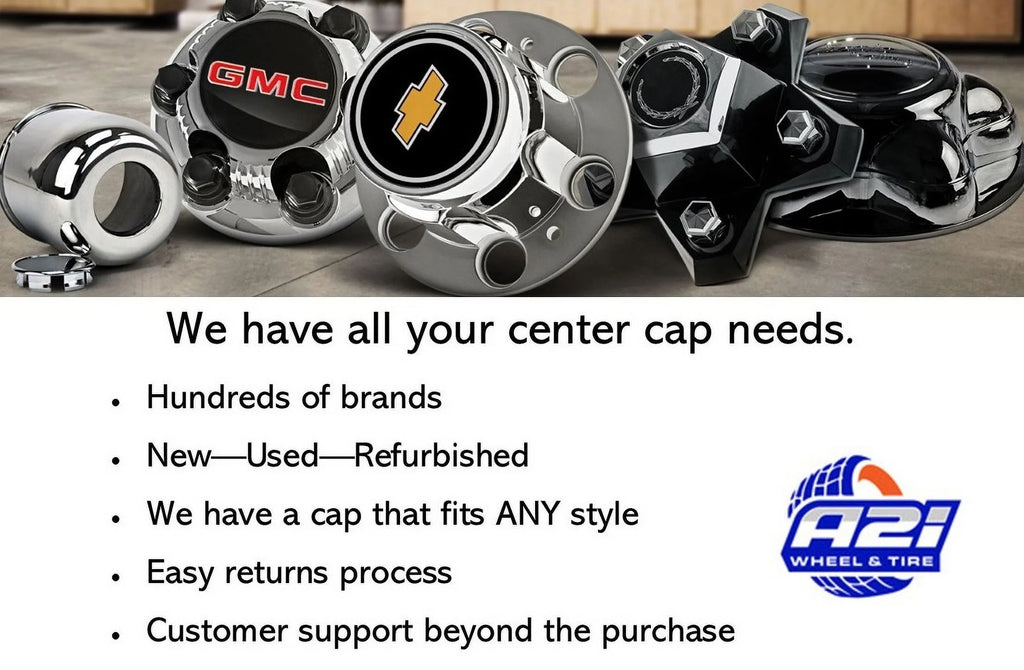 Chrome Bolt On 5 Lug Center Cap G742089