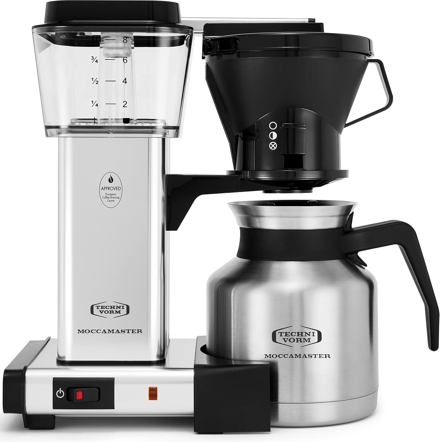32 oz Polished Silver Coffee Brewer Y4004