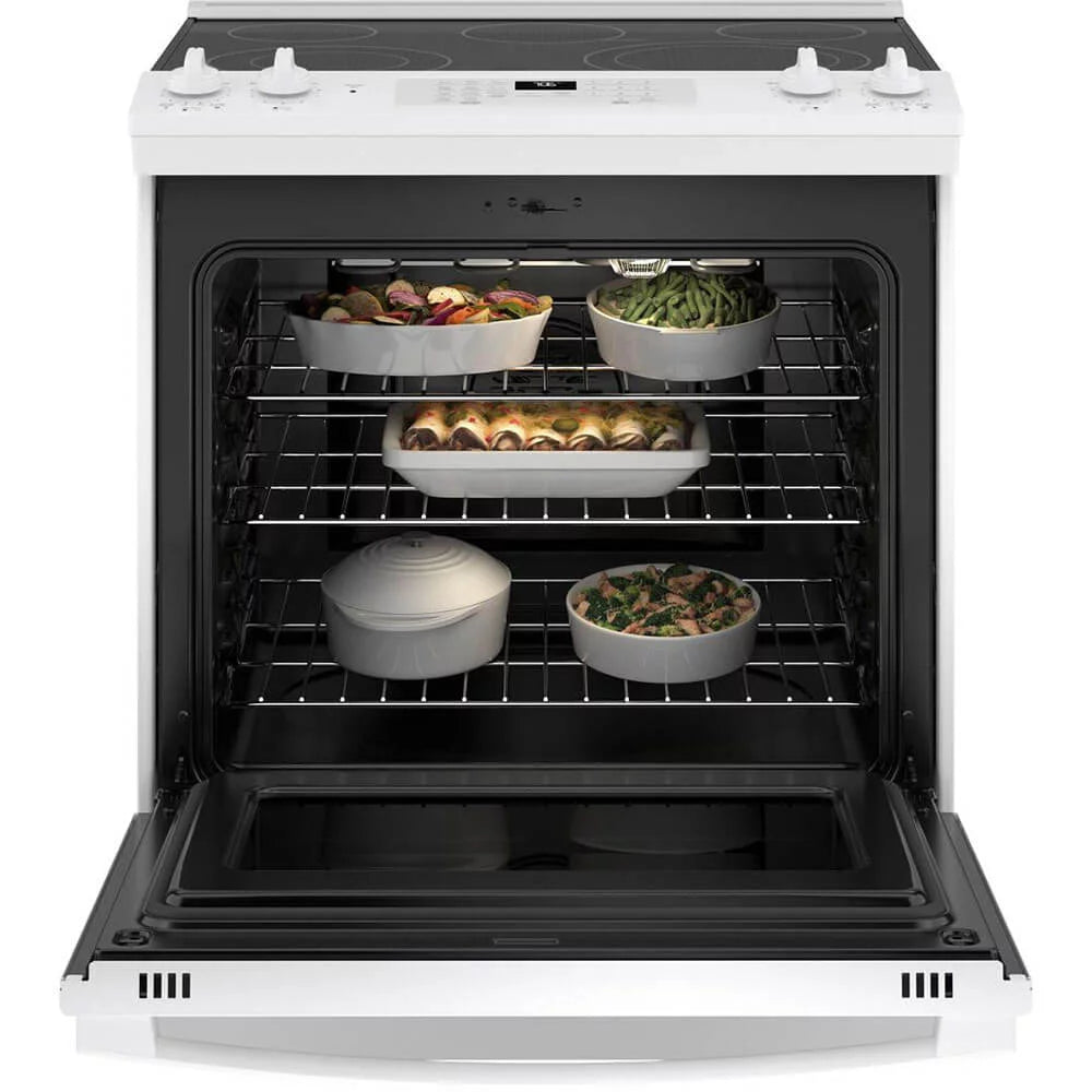 Black Electric Range U164