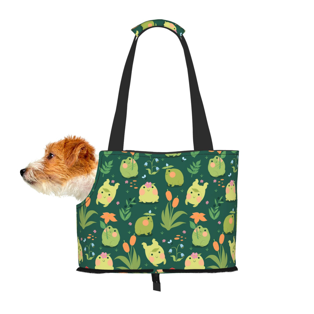 Foldable Dog Purse Carrier Pet Travel Tote Bag O5259