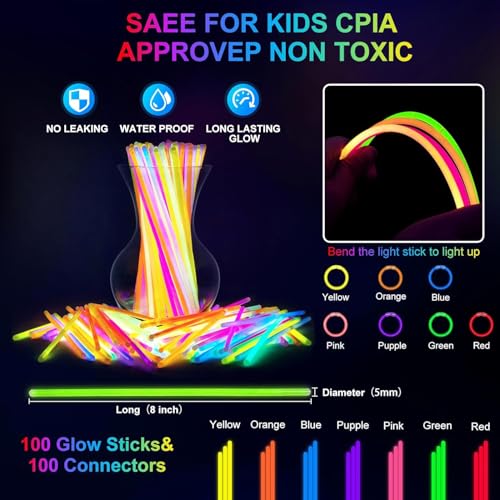 84PCS LED Glow Glasses V209299