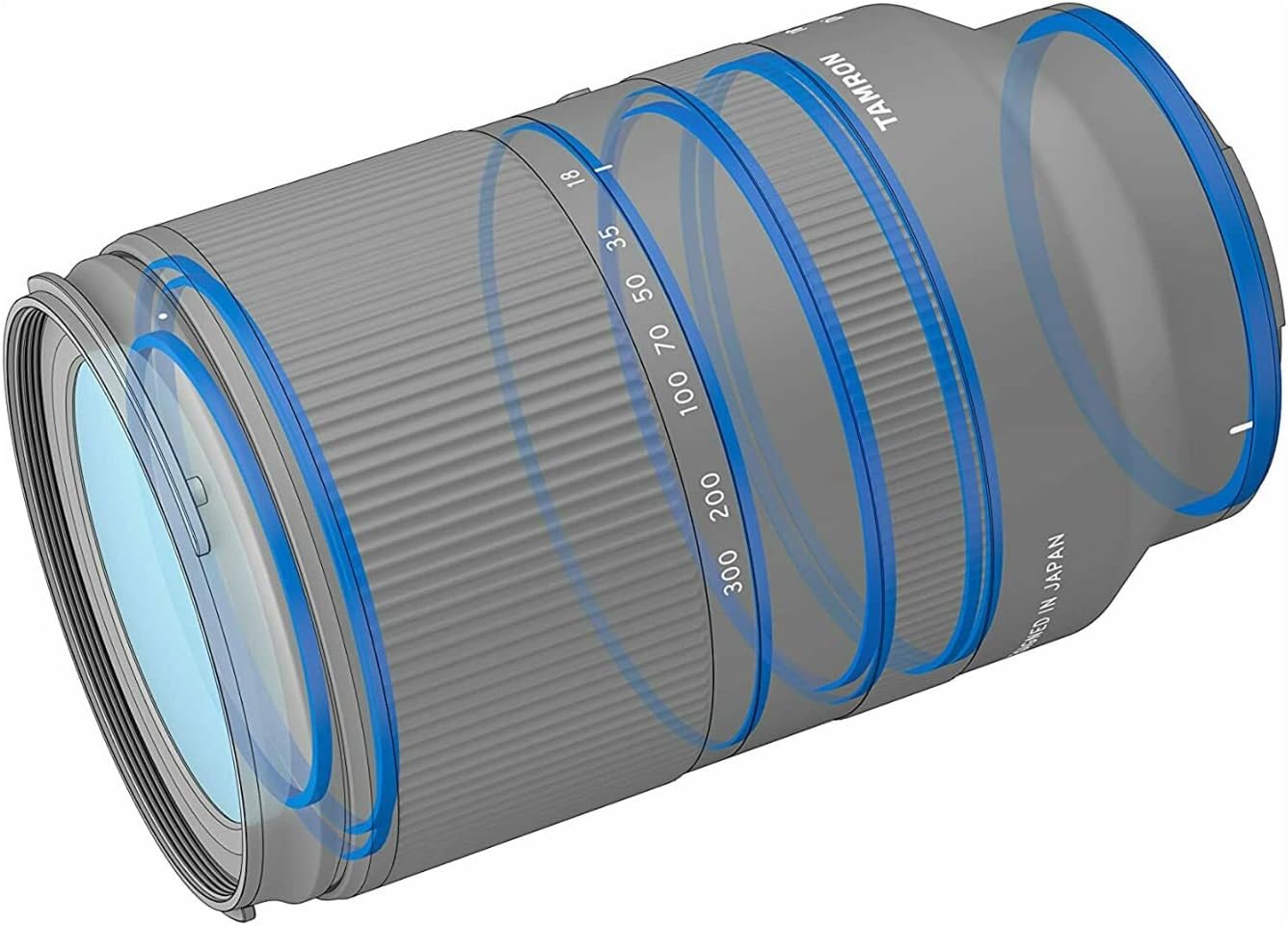 18-300mm F/3.5-6.3 Lens for Sony E APS-C Mirrorless Cameras (Black) H651
