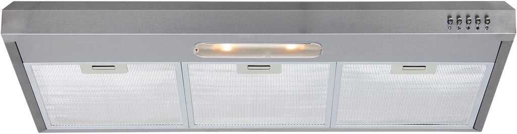 30 Inch Stainless Steel Under Cabinet Range Hood with 3 Speed Exhaust Fan F999753