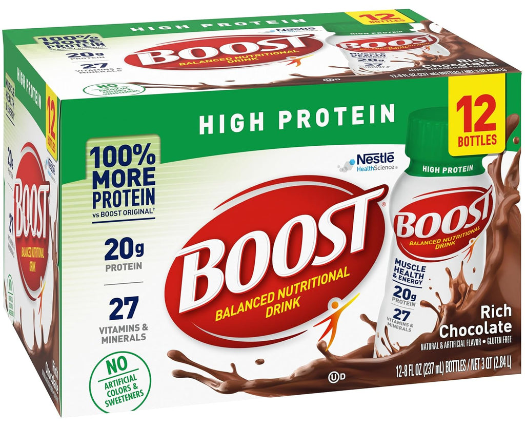Rich Chocolate 8 FL OZ Pack of 12 Nutritional Drink R647737
