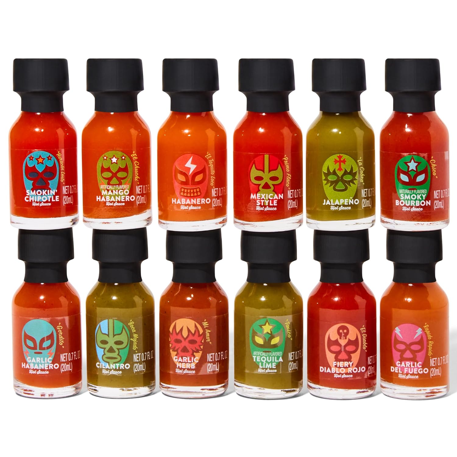 Hot Sauce Sampler, Set of 12 C544979