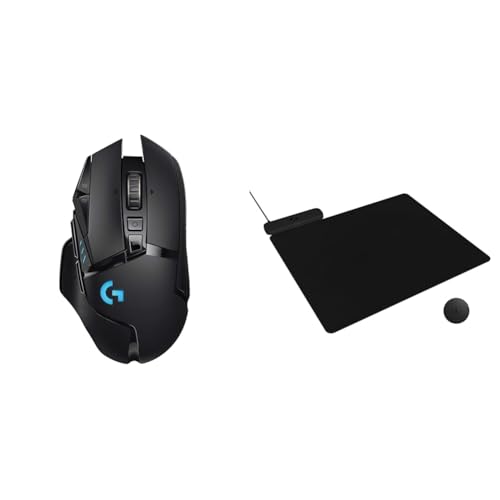 Black Wireless Gaming Mouse with Hero 25K Sensor A4267